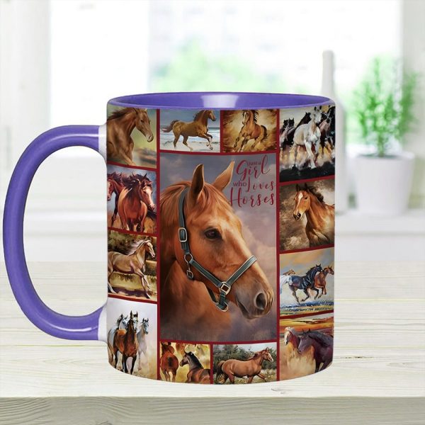 Love Horses - Horse Accent Mug