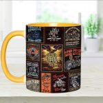 Vintage Biker Collection Accent Mug
