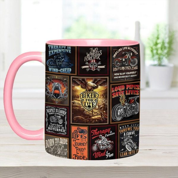 Vintage Biker Collection Accent Mug
