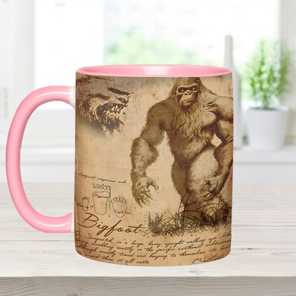 The Cryptid Chronicle – Bigfoot Accent Mug