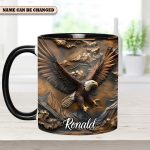 Love Eagle - Personalized Eagle Accent Mug