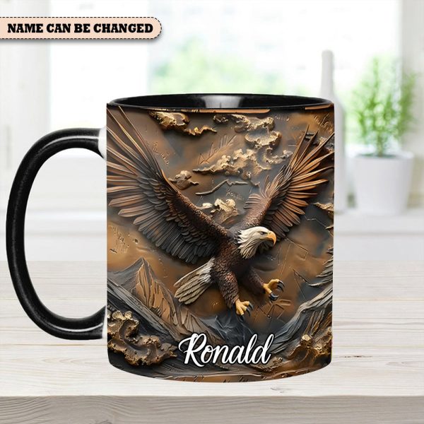 Love Eagle - Personalized Eagle Accent Mug