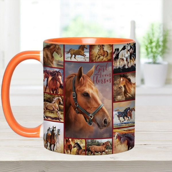 Love Horses - Horse Accent Mug