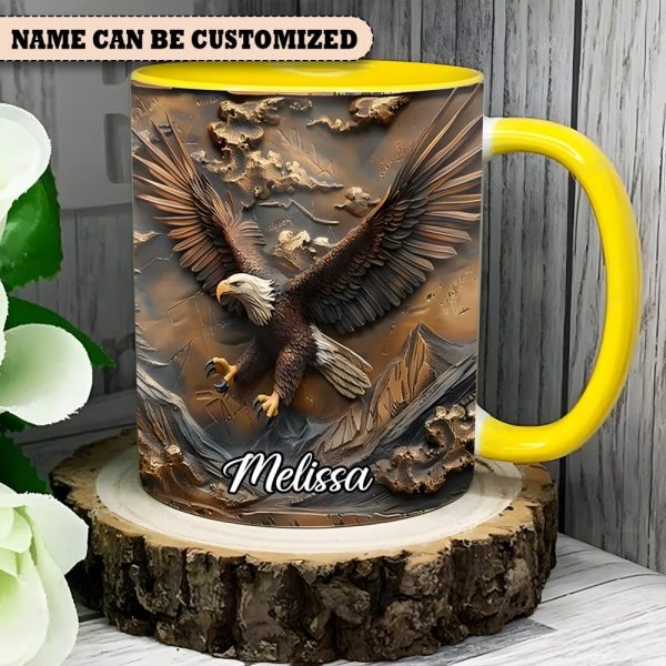 Love Eagle - Personalized Eagle Accent Mug
