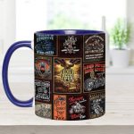 Vintage Biker Collection Accent Mug