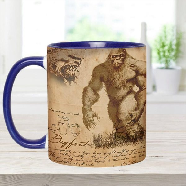 The Cryptid Chronicle – Bigfoot Accent Mug
