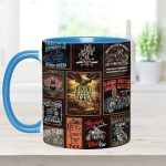 Vintage Biker Collection Accent Mug