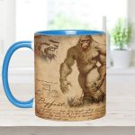 The Cryptid Chronicle – Bigfoot Accent Mug