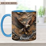 Love Eagle - Personalized Eagle Accent Mug