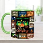 I Like Is Camping - The Camping Vintage Collection Accent Mug