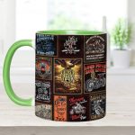 Vintage Biker Collection Accent Mug