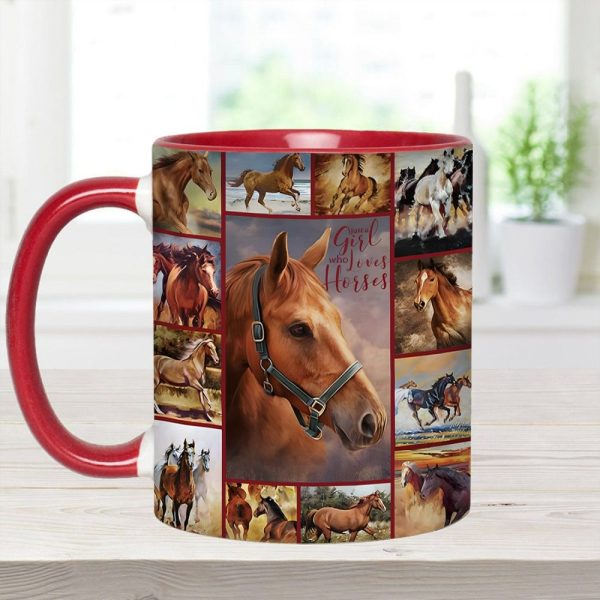Love Horses - Horse Accent Mug