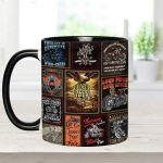 Vintage Biker Collection Accent Mug