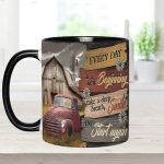 Everyday Is A New Beginning - Country Truck Accent Mug