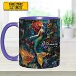 Ocean Mermaid - Personalized Accent Mug