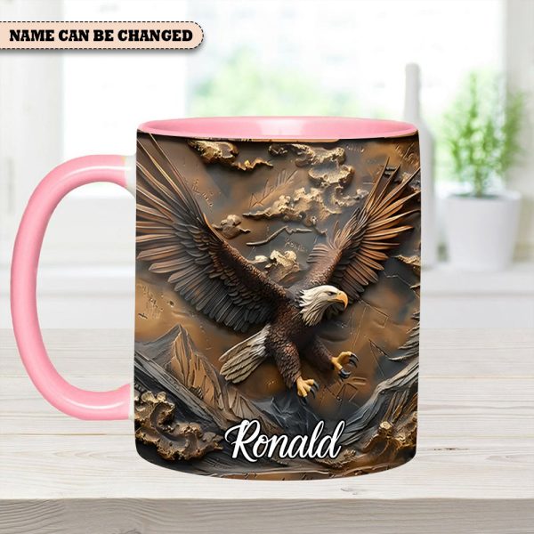 Love Eagle - Personalized Eagle Accent Mug