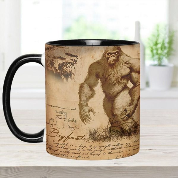 The Cryptid Chronicle – Bigfoot Accent Mug