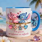 Cute Couple Love - Personalized Couple Accent Mug