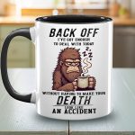 Funny Bigfoot Coffee Accent Mug