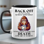 Funny Bigfoot Coffee Accent Mug