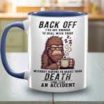 Funny Bigfoot Coffee Accent Mug