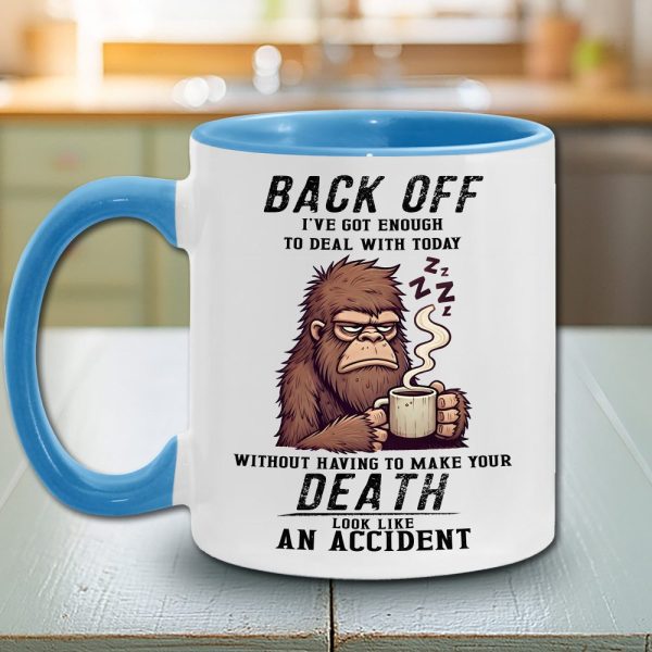 Funny Bigfoot Coffee Accent Mug