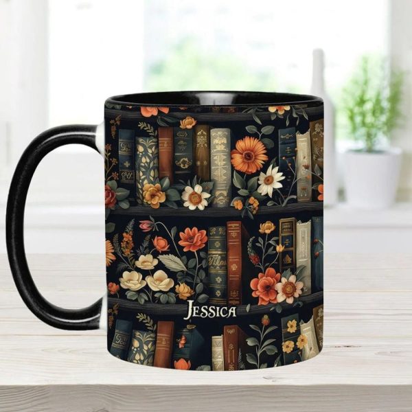 Yes I Do Need All These Books - Personalized Book Accent Mug