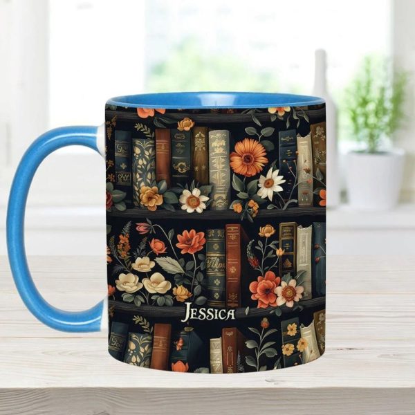 Yes I Do Need All These Books - Personalized Book Accent Mug
