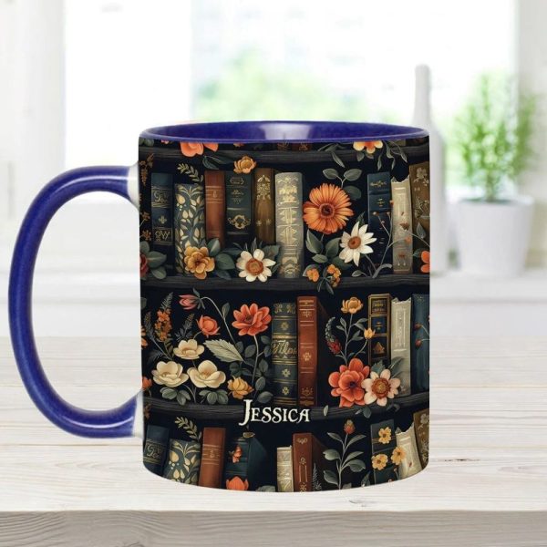 Yes I Do Need All These Books - Personalized Book Accent Mug
