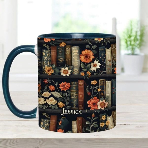 Yes I Do Need All These Books - Personalized Book Accent Mug