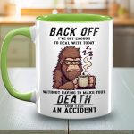 Funny Bigfoot Coffee Accent Mug