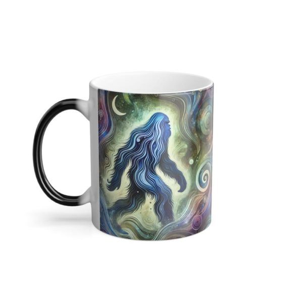 Cosmic Footsteps – Personalized Bigfoot Accent Mug