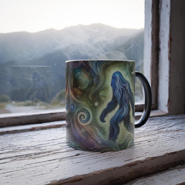 Cosmic Footsteps – Personalized Bigfoot Accent Mug