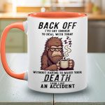 Funny Bigfoot Coffee Accent Mug