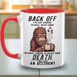 Funny Bigfoot Coffee Accent Mug