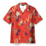 Tony Montana Al Pacino In Scarface Movie Cosplay Costume Hawaiian Shirt & Beach Shorts Qt205013
