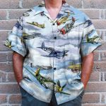 Planes Warbirds Ww2 Fighters Planes Hawaiian Shirt & Beach Shorts