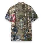 Skull We Didn'T Get By Being Stupid Us Hawaiian Shirt