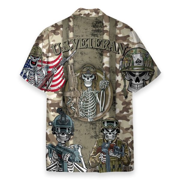 Skull We Didn'T Get By Being Stupid Us Hawaiian Shirt