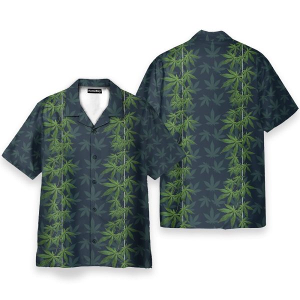 Marijuana Cannabis Leaves Hawaiian Shirt & Beach Shorts