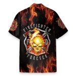 Firefighter Old Time American Thick-Skinned Warrior Hawaiian Shirt