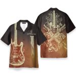 Live Rock And Roll Music Guitar Rock Hawaiian Shirt