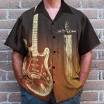 Live Rock And Roll Music Guitar Rock Hawaiian Shirt