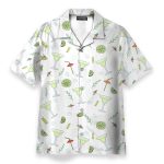 Amazing Margarita Men'S Button'S Up Shirts Hawaiian Shirt & Beach Shorts