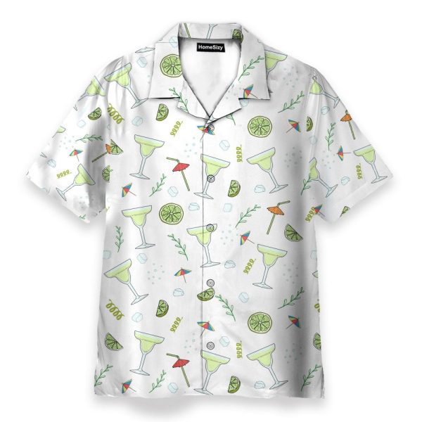 Amazing Margarita Men'S Button'S Up Shirts Hawaiian Shirt & Beach Shorts