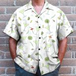 Amazing Margarita Men'S Button'S Up Shirts Hawaiian Shirt & Beach Shorts