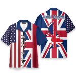 Graphic United Kingdom Flag Hawaiian Shirt