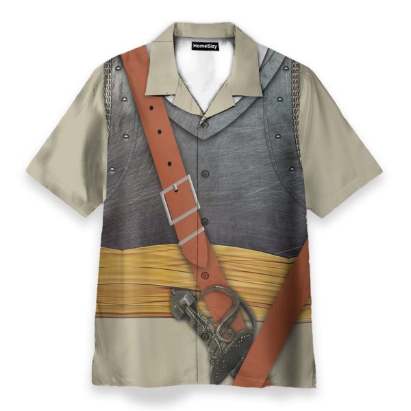Oliver Cromwell Cosplay Costume Hawaiian Shirt