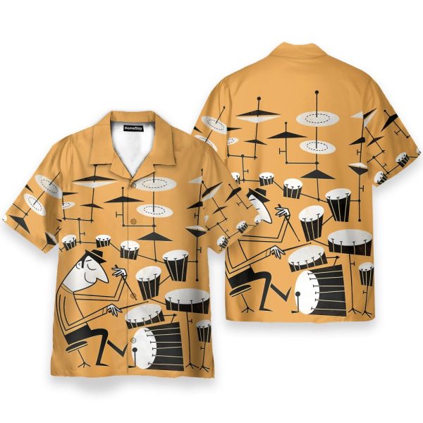 Play That Beat Drummer Hawaiian Shirt