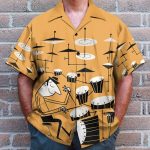Play That Beat Drummer Hawaiian Shirt
